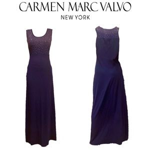 ❤️ SALE! NWT Beautiful Carmen Marc Valvo Long Tank Maxi Dress